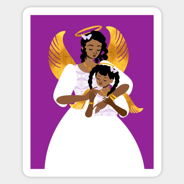 Butterfly Angels Sticker by tabithabianca